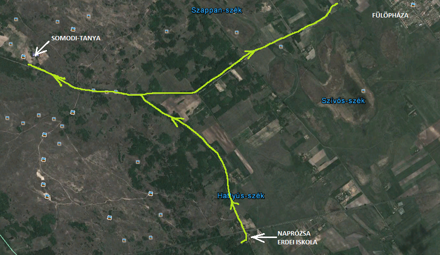 garmada tanosveny utvonal